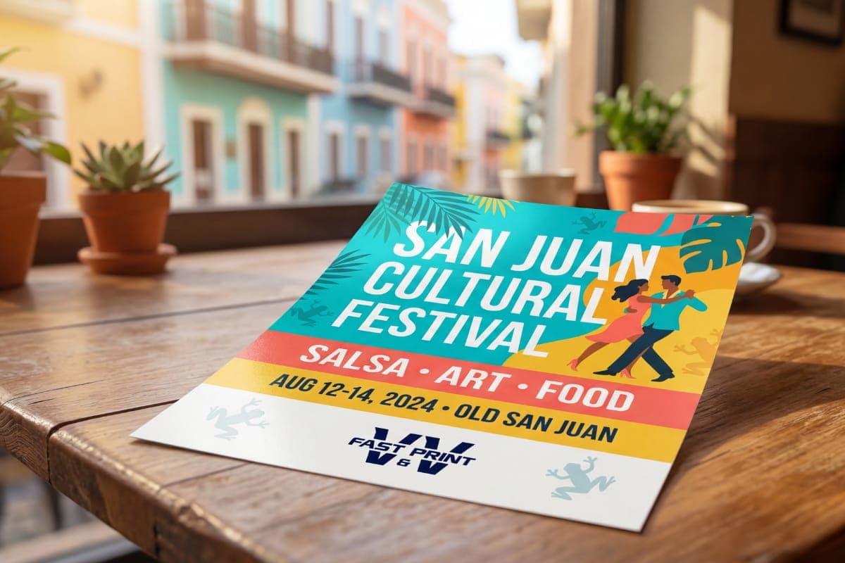 Ideas de flyers para eventos locales en San Juan