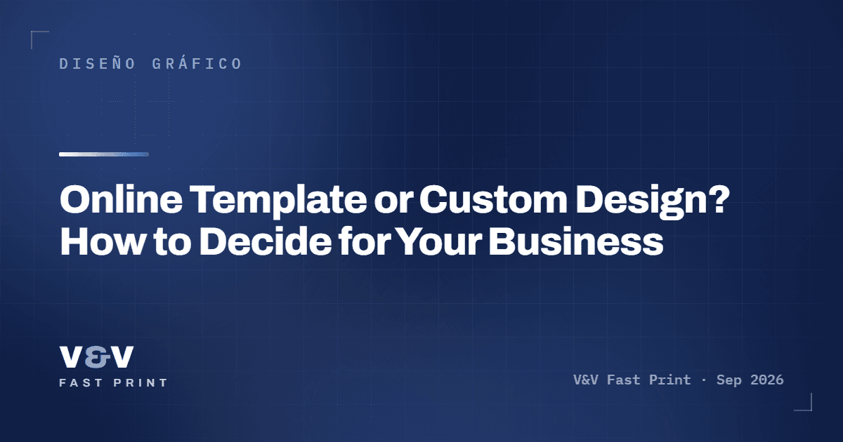 Online Template or Custom Design? How to Decide for Your Business
